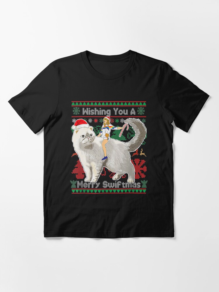 Santa Baby Put Taylor Sw Under The Tree Merry Swiftmas Cat Mother Christmas  T-shirt,Sweater, Hoodie, And Long Sleeved, Ladies, Tank Top