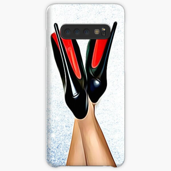 Christian Louboutin Sexy High Heel Red Bottoms Heels Up Samsung Galaxy Snap Case
