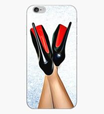 Christian Louboutin Sexy High Heel Red Bottoms Heels Up iPhone Case