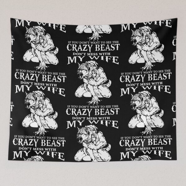 Item preview, Don't mess with my wife if you don't want to see designed and sold by aryagiri.