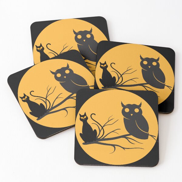 Item preview, A cat and an owl funny pet owner designed and sold by Handrixx.
