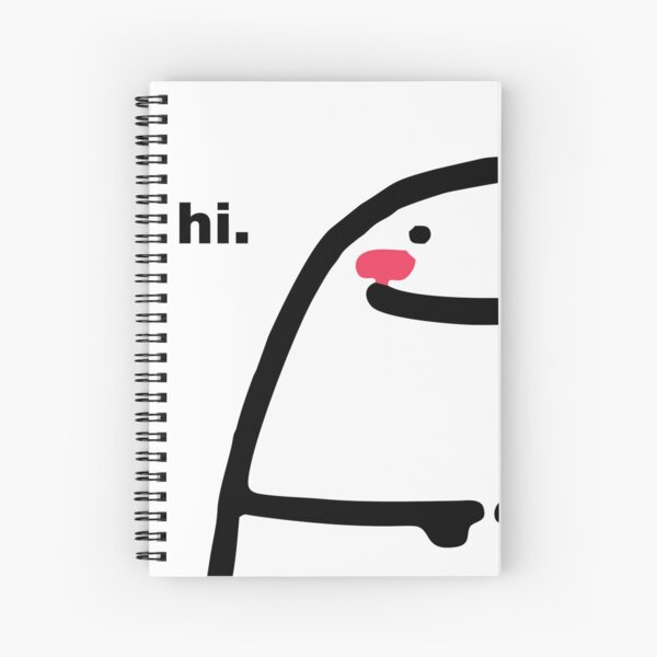 Confused Flork meme Spiral Notebook for Sale by onlyheba in 2023