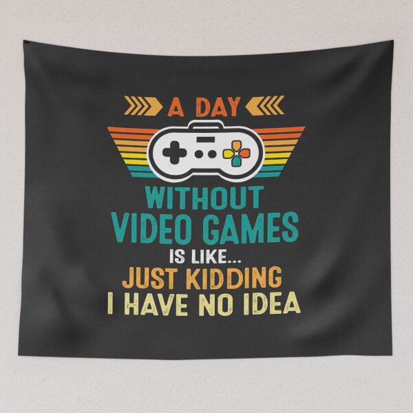 Item preview, A Day Without Video Games Retro Video Gamer Gaming Gift Mens designed and sold by cerceofouses.