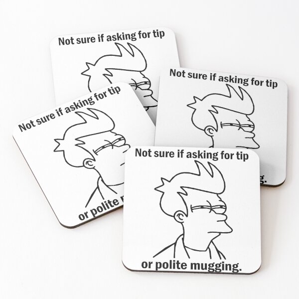 Item preview, TIPS Not Sure If Asking For Tip Or Polite Mugging designed and sold by PapaBujuGaming.