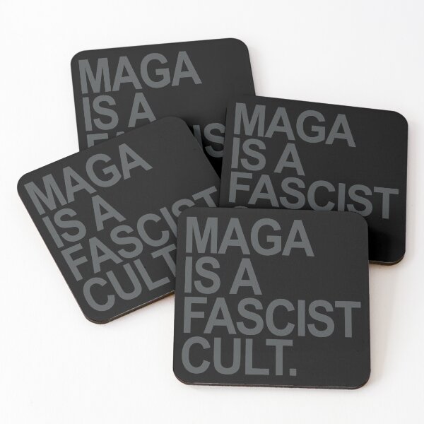 Item preview, MAGA is a FASCIST Cult (subtle gray) designed and sold by Thelittlelord.