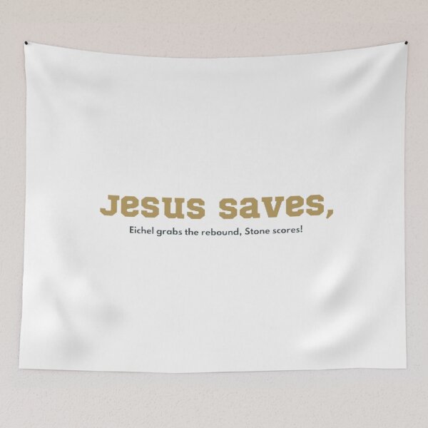 Item preview, Jesus Saves, Stone Scores! designed and sold by BradburyWorx.