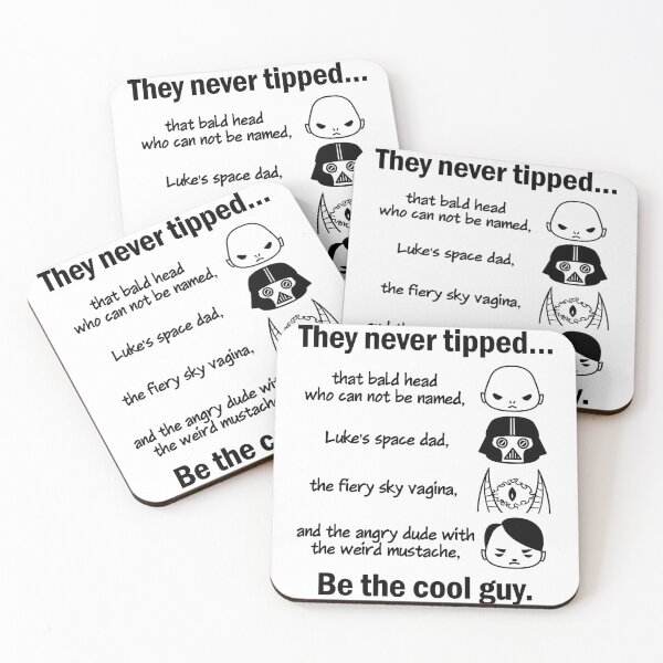 Item preview, TIPS They Never Tipped Be The Cool Guy designed and sold by PapaBujuGaming.