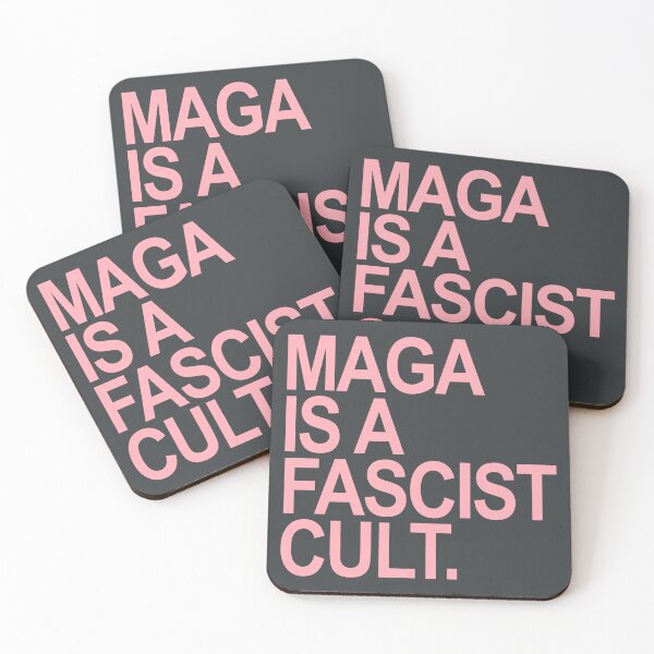 Item preview, MAGA is a FASCIST Cult (pink) designed and sold by Thelittlelord.