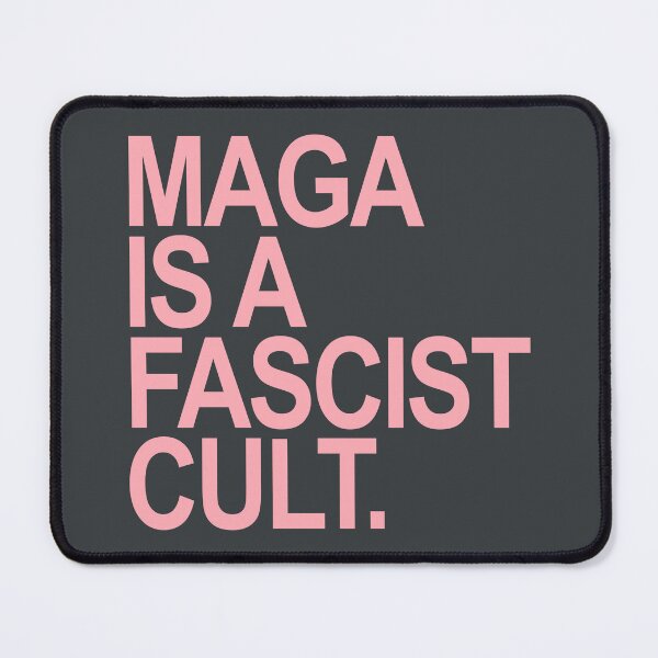 Item preview, MAGA is a FASCIST Cult (pink) designed and sold by Thelittlelord.