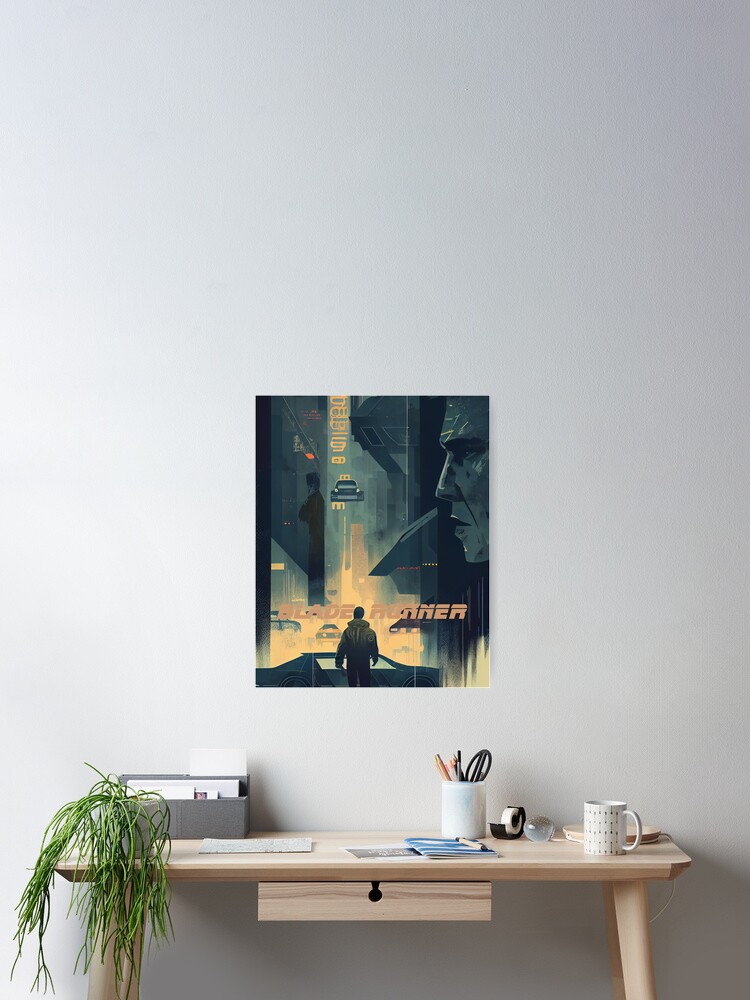 Blade Runner - Mj Movie Poster  Poster for Sale by