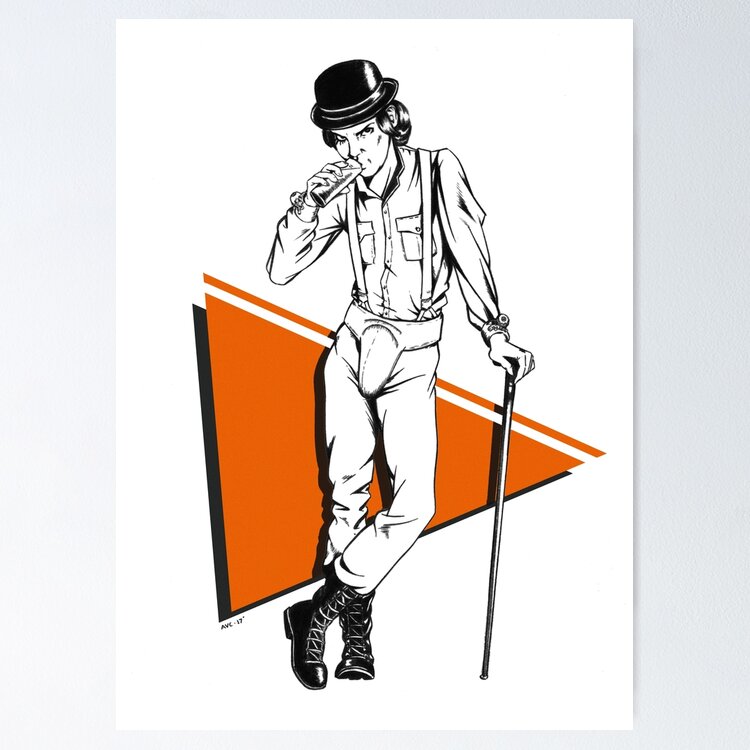 alex a clockwork orange wallpaper