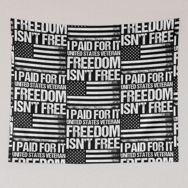 Item preview, Freedom Isn't Free, I paid For It, US Veteran   designed and sold by aryagiri.