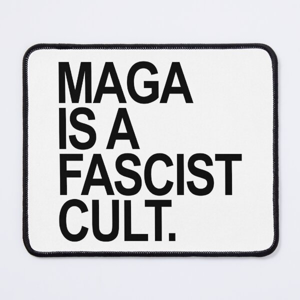 Item preview, MAGA is a FASCIST Cult (black) designed and sold by Thelittlelord.