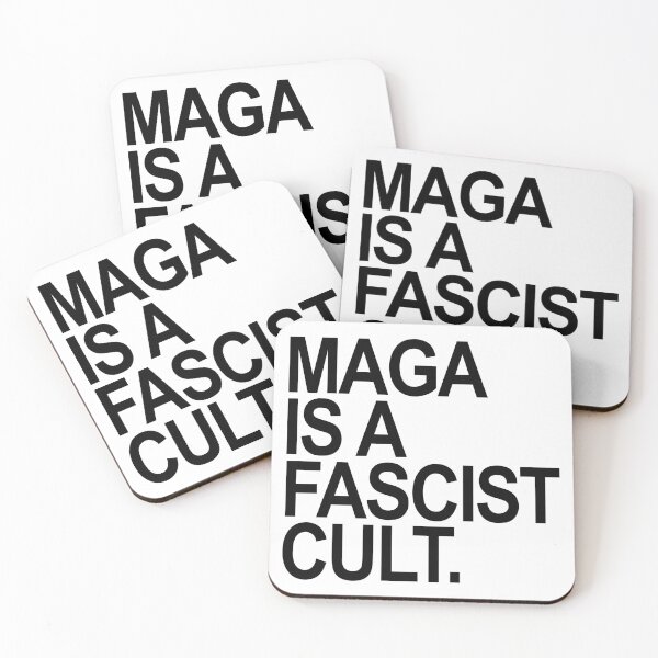 Item preview, MAGA is a FASCIST Cult (black) designed and sold by Thelittlelord.