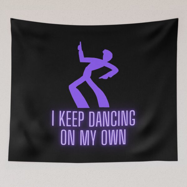 Item preview, I Keep Dancing On My Own Design Neon Man - Perfect For New Year Party designed and sold by Olivvier.