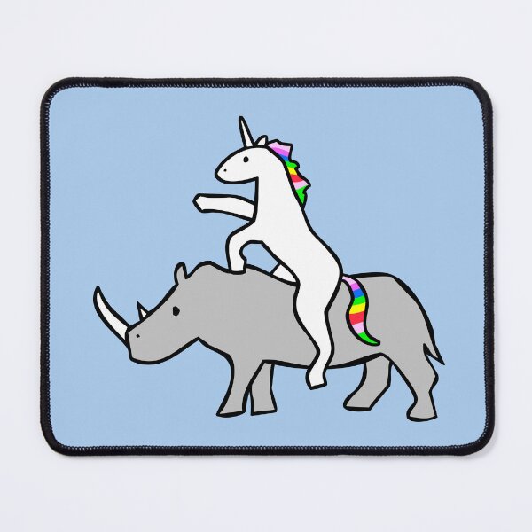 Item preview, Unicorn Riding Rhino designed and sold by jezkemp.