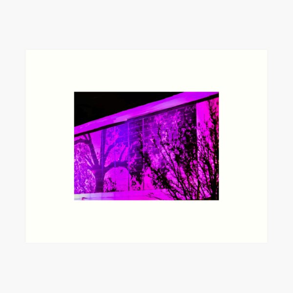 Convention Center - Raleigh at Night Art Print