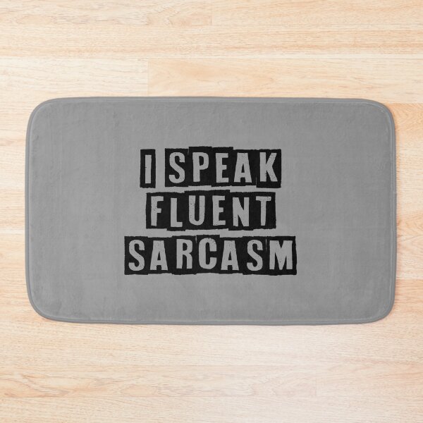 Item preview, I Speak Fluent Sarcasm mask, Funny Sarcastic Men's Women's masks Top, Girls Ladies TShirt Gift Ideas designed and sold by WeeChongArts.