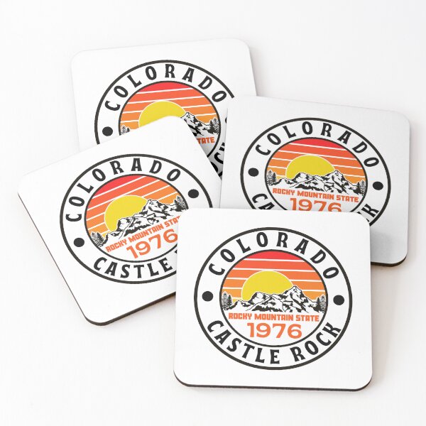 Item preview, CastleRock Colorado The rocky State Vintage designed and sold by DadJokeDescript.