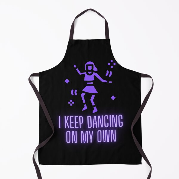 Item preview, I Keep Dancing On My Own Design Violet Neon Girl - Perfect For New Year Party designed and sold by Olivvier.