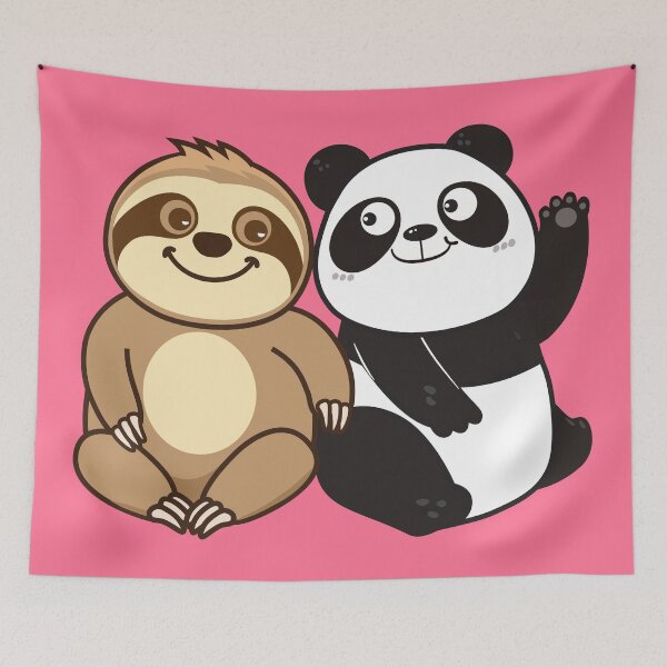 Item preview, Sloth Panda designed and sold by plushism.