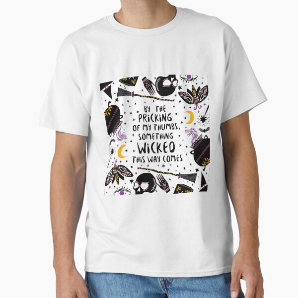Item preview, By the pricking of my thumbs, something wicked this way comes designed and sold by dorothyreads.