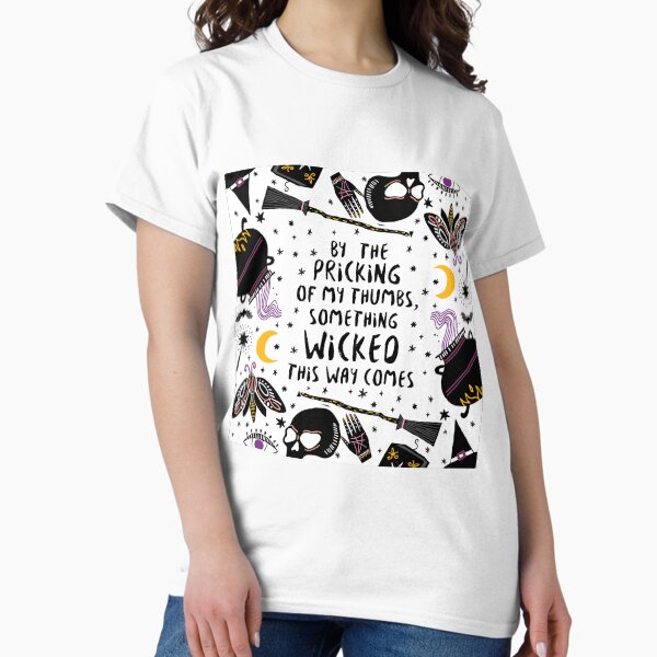Item preview, By the pricking of my thumbs, something wicked this way comes designed and sold by dorothyreads.
