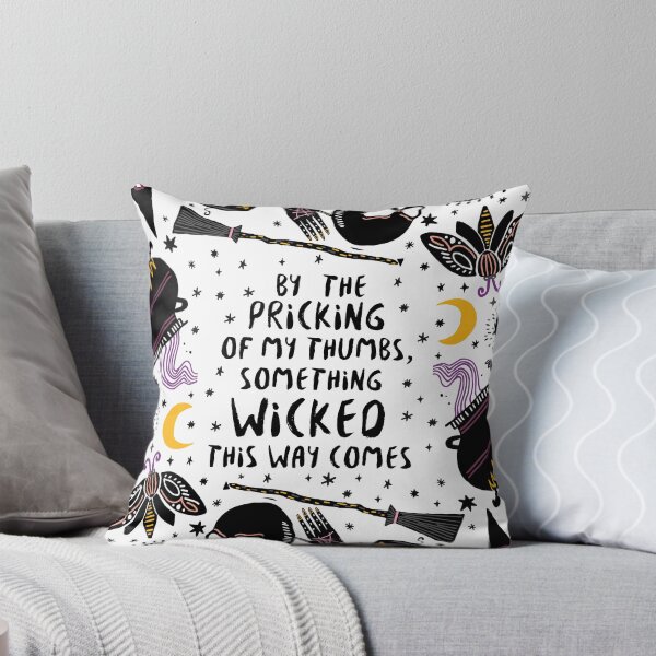 Item preview, By the pricking of my thumbs, something wicked this way comes designed and sold by dorothyreads.