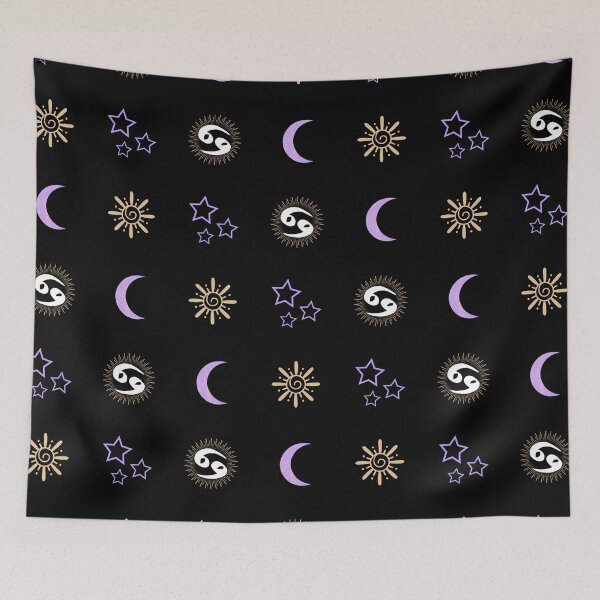 Item preview, Cancer Zodiac Sign Pattern designed and sold by Hellofriendco.
