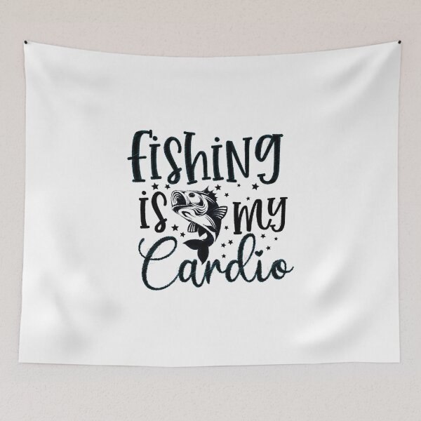 Item preview, Fishing Shirt Fishing Is My Cardio Funny Fishermen Gift, Fishing Is My Cardio, Bass Fishing Champion,Fishing Champion,I Love To Fish designed and sold by RedArtsDesign.