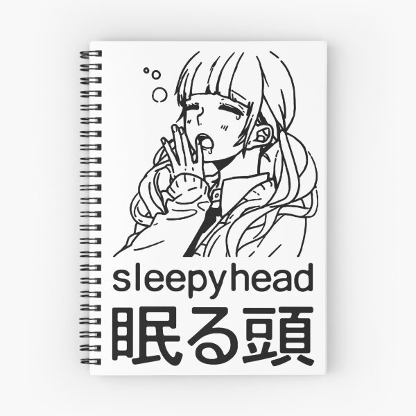 Item preview, sleepyhead print designed and sold by dakooters.