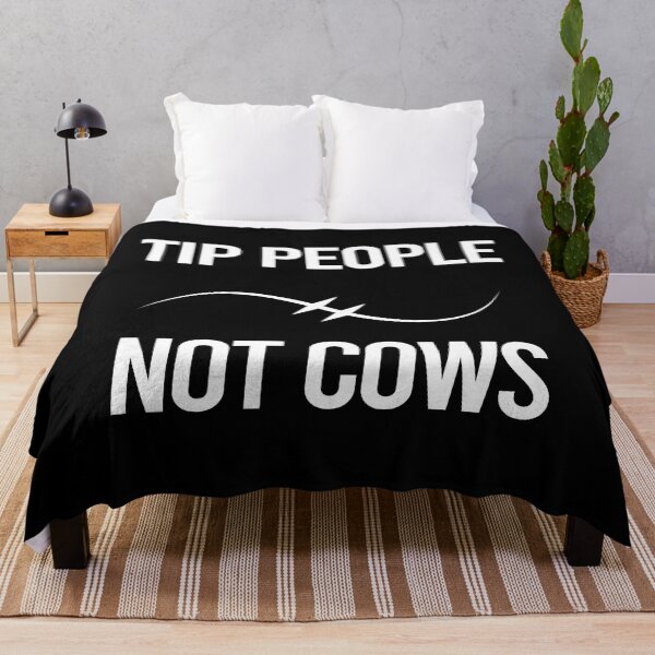 Item preview, TIPS Tip People Not Cows designed and sold by PapaBujuGaming.