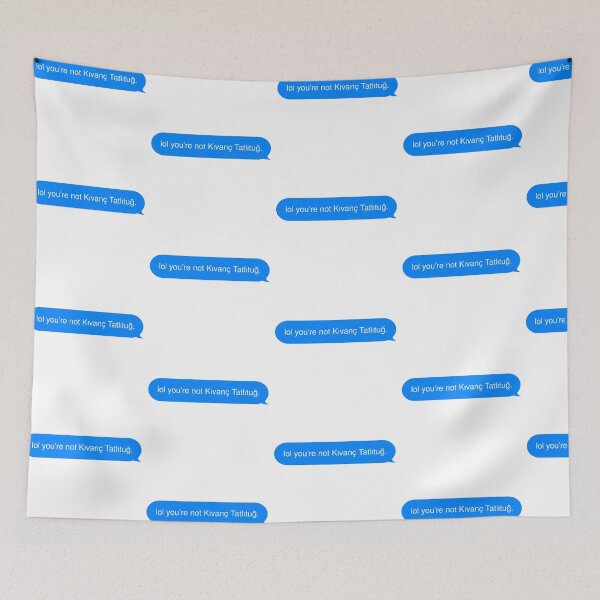 Item preview, lol you're not Kıvanç Tatlıtuğ. designed and sold by rawlex.