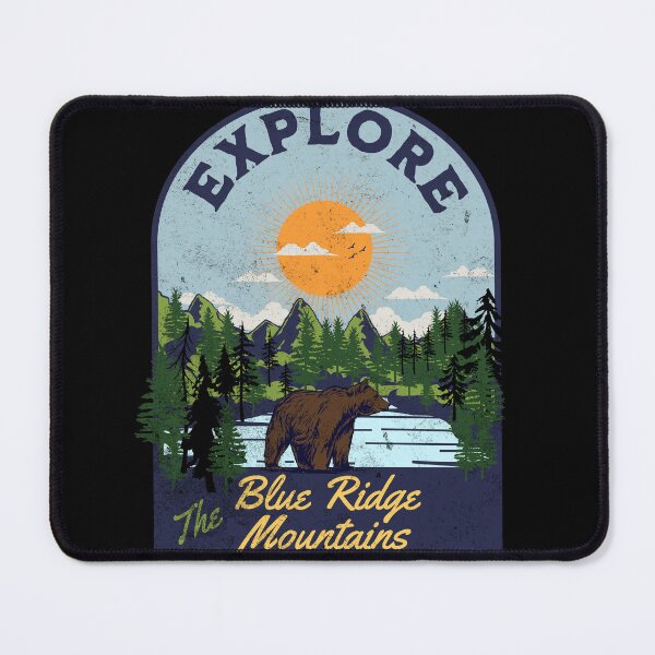 Item preview, Explore the Blue Ridge Mountains Retro Tshirt designed and sold by Batty4Boba.