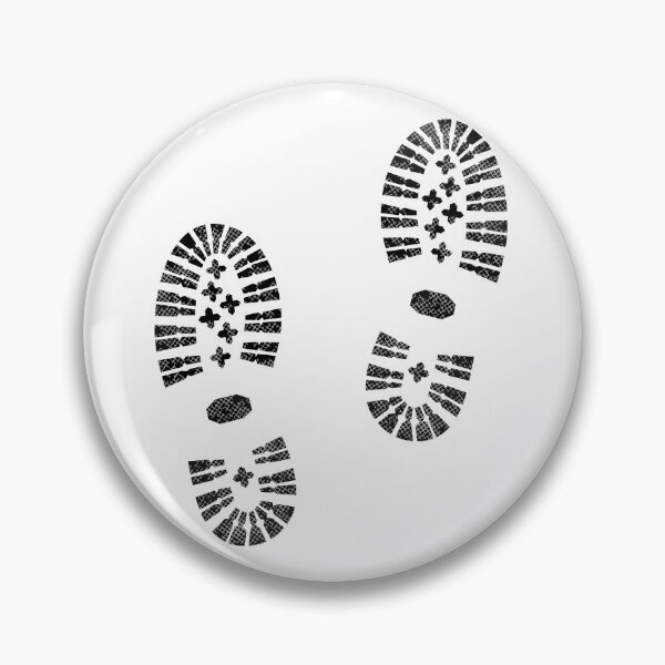 Item preview, Boot print, Foot print, Hiking boots, Shoe print designed and sold by claudiasartwork.