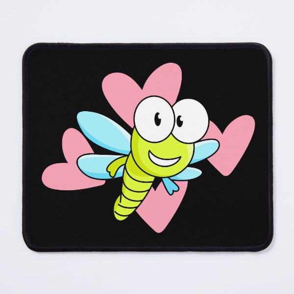 Item preview, Cute Dragonfly and Hearts designed and sold by mankindvm.