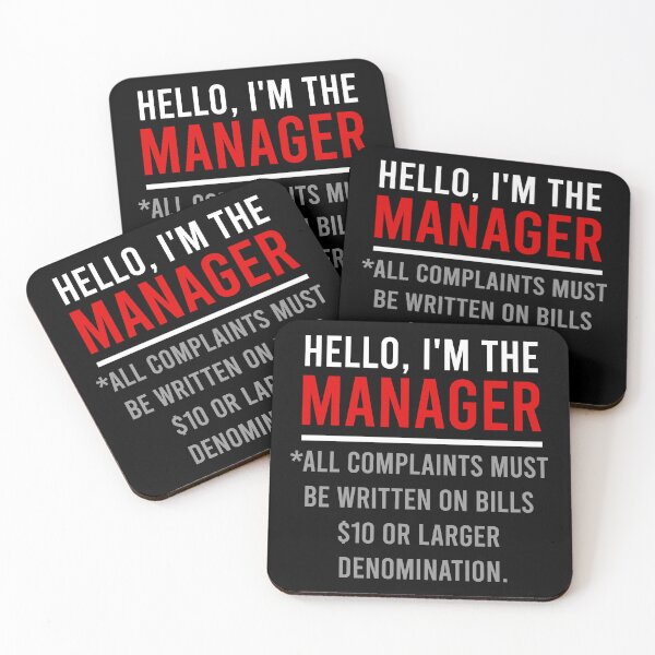 Item preview, TIPS Hello Im The Manager designed and sold by PapaBujuGaming.