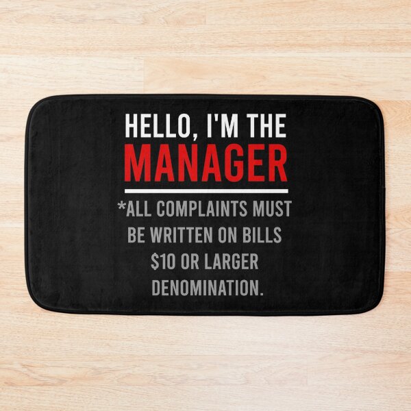 Item preview, TIPS Hello Im The Manager designed and sold by PapaBujuGaming.