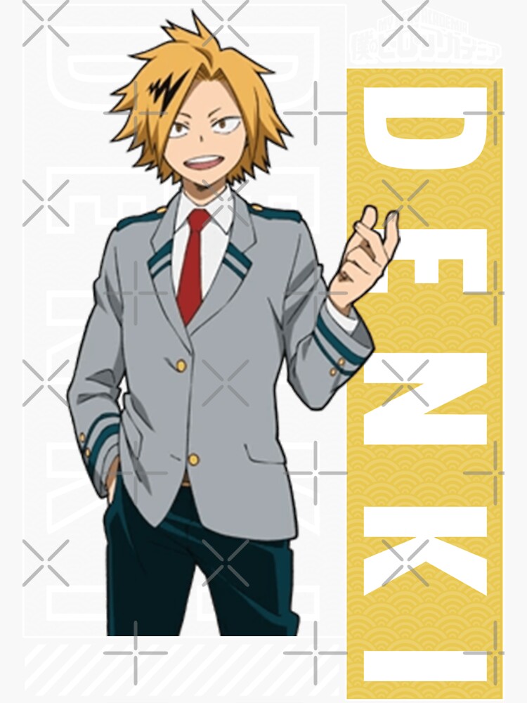 "Chargebolt Denki Kaminari かみなり| My Hero Academia" Sticker For Sale By ...