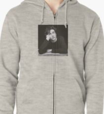 Timothée Chalamet Zipped Hoodie