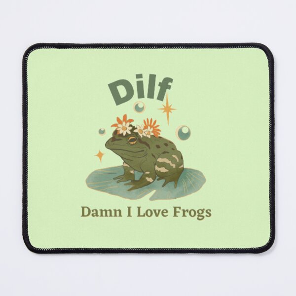 Item preview, Dilf Damn I Love Frogs T-Shirts designed and sold by FunnyFreak.
