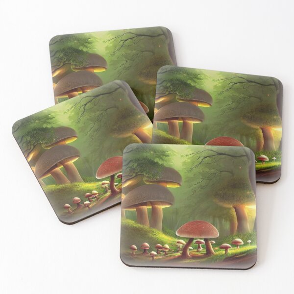 Item preview, Fantastic Mushroom Forest designed and sold by DreamScheme.