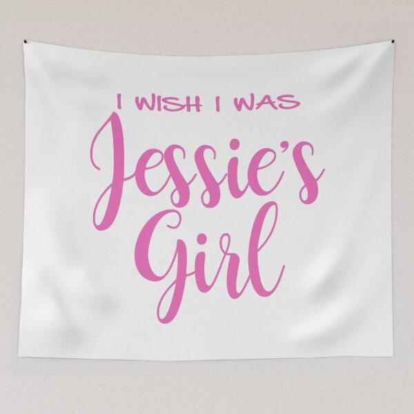 Item preview, I wish I was Jessie's Girl -  Pink designed and sold by monarchgraphics.
