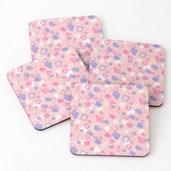 Item preview, Blush Festive Shapes designed and sold by Carolina Diaz.