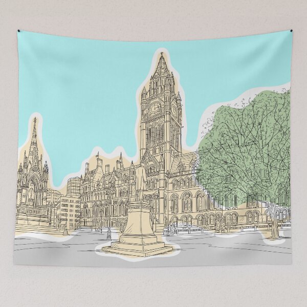 Item preview, Town Hall & Surroundings  Manchester (UK) designed and sold by Adam Regester.