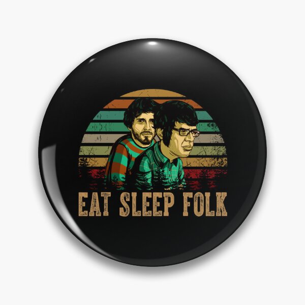 Item preview, vintage retro eat sleep folk the flight art of the conchords gift for fans   designed and sold by fuglybarbiee.
