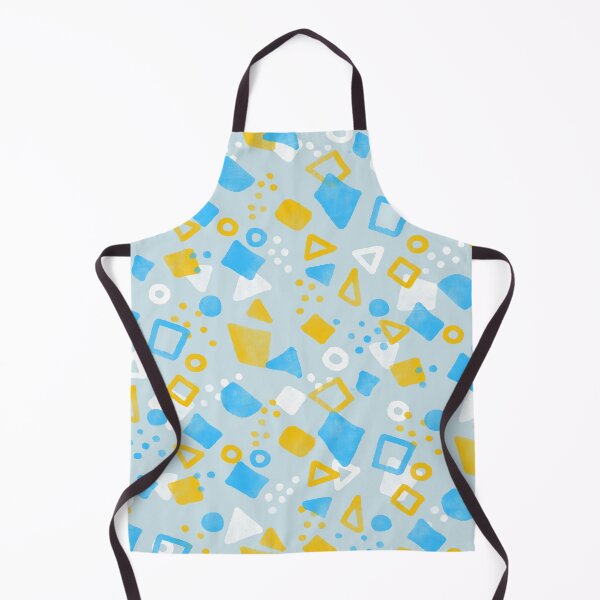 Item preview, Light Blue Festive Shapes designed and sold by Carolina Diaz.