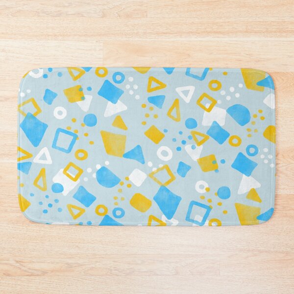 Artikelvorschau, Light Blue Festive Shapes entworfen und verkauft von Carolina Diaz.