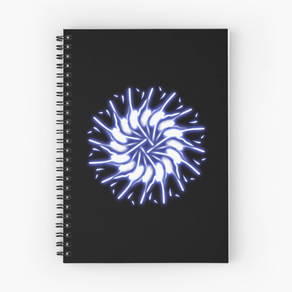 Item preview, blue lights mandala designed and sold by Meo Design.