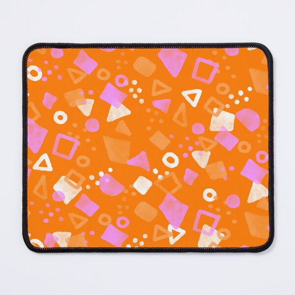 Item preview, Orange Festive Shapes designed and sold by Carolina Diaz.